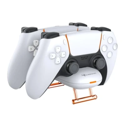 Bild av PS5 Controller laddare, kompakt laddningsstation med usb c kabel för Dualsense