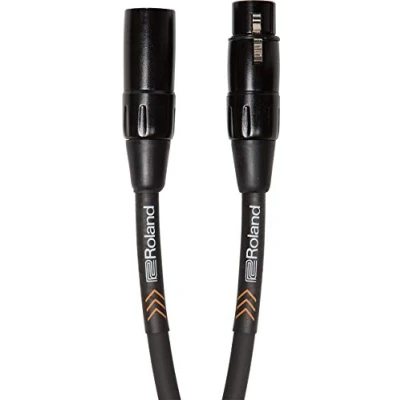 Bild av Roland RMC B50 Black Series mikrofonkabel, 15m