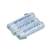 Bild av Panasonic eneloop serien F1x3 Batteripaket 3x R03 (AAA) Z loddefane NiMH 3.6 V 750 mAh
