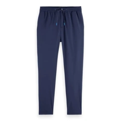 Bild av Scotch &amp; Soda Warren Stretch Nylon Blend Jogger Casual byxor, Marinblå 401, 33W x 34L herr, /