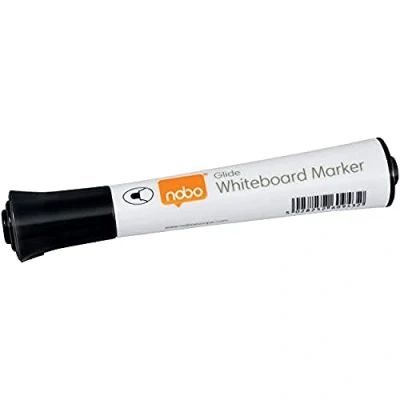 Bild av Nobo Glide Whiteboard Penna Kulspets 10/Fp Svart