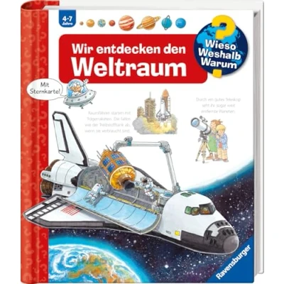 Bild av Wieso? Weshalb? Warum?, Band 32: Wir entdecken den Weltraum