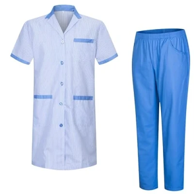 Bild av MISEMIYA Unisex jacka och byxor sanitära uniformer sanitär 8178, Bata Laboratory T8162 4 Celetes, L
