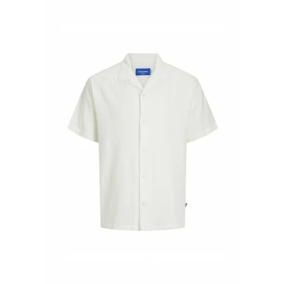 Bild av JACK &amp; JONES Jorluke Crinkle Resort Shirt Ss Sn fritidsskjorta, Molndansare, L