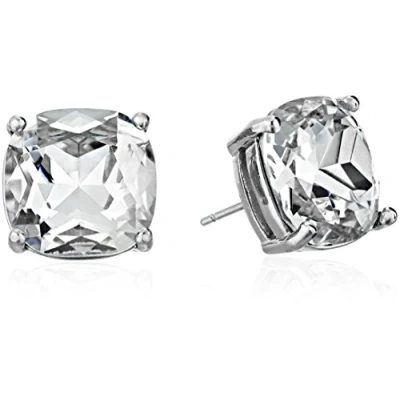 Bild av kate spade new york Small Square Studs Örhänge clear/silvercoloured, Storlek: One Size, Clear/silver coloured
