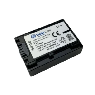 Bild av Högpresterande kamera Li Ion batteri 1 100 mAh ersätter Sony NP FV30 FV50 FV70 FV100 FV 30 50 70