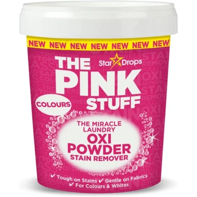 Bild av The Pink Stuff Miracle Laundry Oxi Powder Stain Remover Colours 1000 g