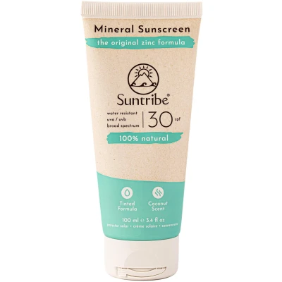 Bild av Suntribe Natural Mineral Solkräm SPF 30 100 ml