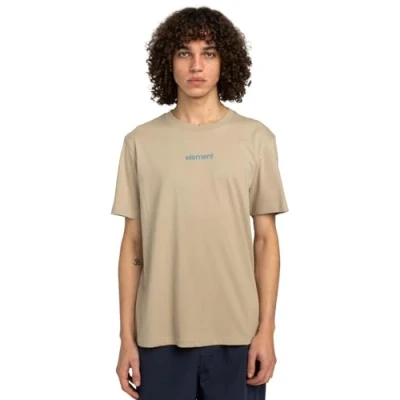 Bild av Element Enkel SS logotyp T shirt för män (set om 1)