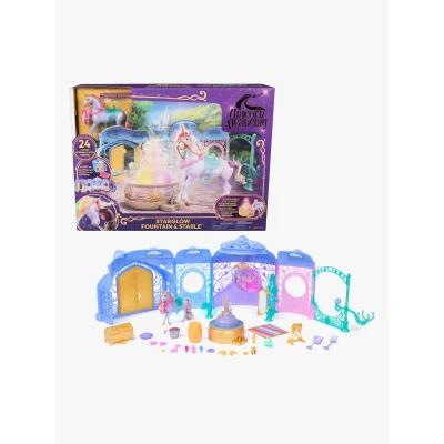 Bild av Unicorn Academy 6072449 Small Dolls Stable Playset, flerfärgad