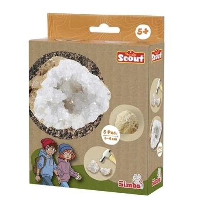 Bild av Simba 109452662 scout geoder för uppbrott (5 stenar) interaktiv forskare och upptäcktsleksak barn från 5 år inklusive förstoringsglas skyddsglasögon, 34 cm vardera