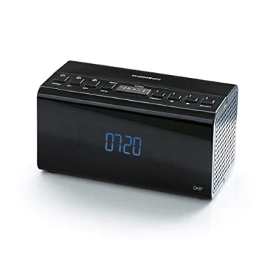 Bild av Thomson Radio Clock with Dab+ (Black) DAB/DAB+/FM Svart
