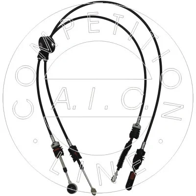 Bild av AIC 58969 Tirette à câble, boîte de vitesse manuelle Double câble commande FORD: FIESTA 5, Fusion Break, 5 Van