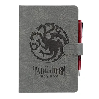Bild av Grupo Erik Game Of Thrones House Targaryen Premium A5 Notebook With Pen Notebooks Notepads Notepad Dotted Bullet Journal Merchandise