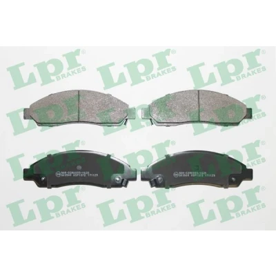 Bild av LPR 05P1372 Jeu de plaquettes frein ISUZU: D Max 1 Pickup