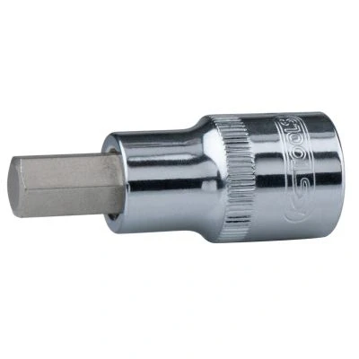 Bild av KS TOOLS 918.1607 Clé à douille DIN3120, ISO1174, DIN7422 7,0 Acier chrome vanadium héxagonal intérieur moleté