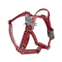 Bild av Hurtta Razzle Dazzle Y harness 55 65 cm Beetroot