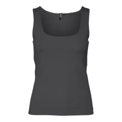 Bild av VERO MODA VMMILLION SL fyrkantig topp 2 vägs JRS NOOS, asfalt, XS