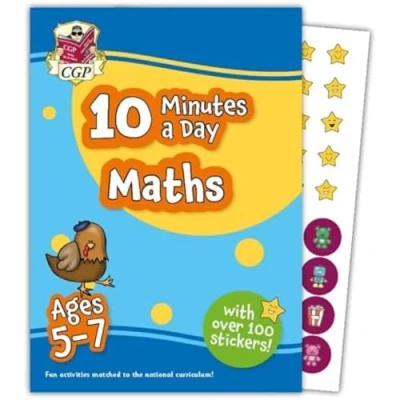 Bild av 10 Minutes a Day Maths for Ages 5 7 (with reward stickers)