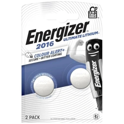 Bild av Energizer No. CR2016 Batteri 2 x Li 90 mAh