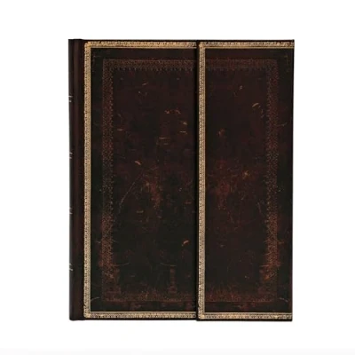 Bild av Carnet à couverture rigide Noir Marocain Ultra Non ligné 144 p.: Unlined