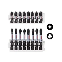 Bild av Bosch Impact Control bitspaket, 8 delar, 1xPH1,3xPH2,1xPH3,2xPZ2,1xPZ3