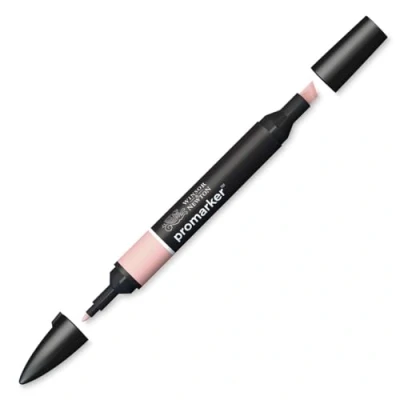 Bild av Winsor &amp; Newton &quot; ProMarker 0203277 professionell layoutmarkör 2 spetsar, fin och bred för ritningar, design layouter Sobnnekyssad rosa