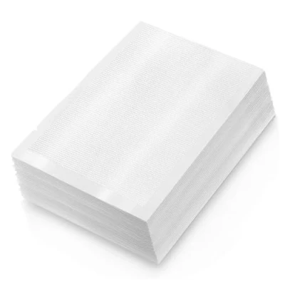 Bild av Vakuumpåsar, 120 påsar 20 x 30 cm vakuumfolie fryspåsar BPA fri återanvändbar, lämplig för förvaring av mat