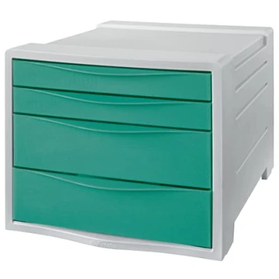 Bild av Esselte Colour&#039;Breeze Drawer Cabinet 4 drawers Green