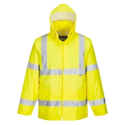 Bild av Portwest H440 Herrarnas Lättvikt Vattentät Hi Vis Regnjacka Gul, XL