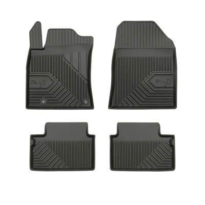 Bild av FROGUM No. 77 77409224 Ensemble de tapis sol Caoutchouc avant et arrière 4 noir Sur mesure