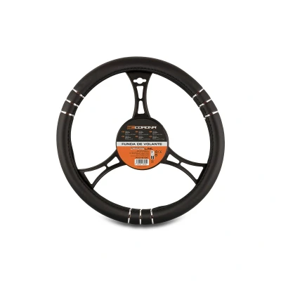 Bild av BC CORONA FVO10136 Rattskydd krom/svart PVC (Polyvinylklorid) Universell