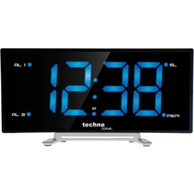 Bild av technoline WT 460 klockradio med blå LED display