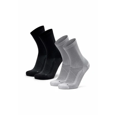 Bild av Danish Endurance 2 PACK Träningssockor, Storlek: 39 42, Mc black grey light