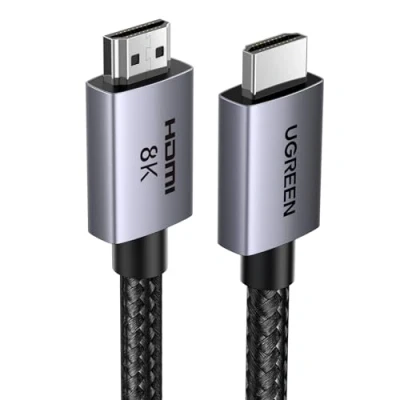 Bild av UGREEN HDMI 2.1 kabel 8K 60Hz 4K 240Hz 165Hz 144Hz 120Hz 48Gbit/s Hög hastighet, Ultra HD eARC HDR 10+ HDCP Dolby Vision VRR Kompatibel med TV/PS5/PS4/ Xbox Series X/Monitor/Laptop(10M)