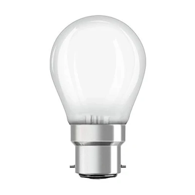 Bild av OSRAM LED dropplampa B22d 4W 2,700K matt