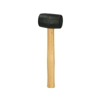 Bild av KS TOOLS 140.5221 Maillet en caoutchouc 300, 80 Bois (hickory) 340