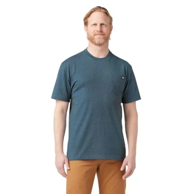 Bild av Dickies T shirt för män, Östersjöblå ljung, 4XL Stor Lång