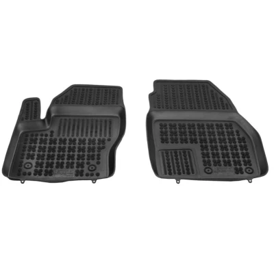 Bild av REZAW PLAST 200619P Ensemble de tapis sol Caoutchouc avant noir FORD: Transit Connect Mk2 Break, V408 Van