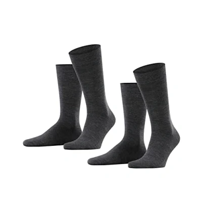 Bild av ESPRIT herrstrumpor Basic Wool skyllsblandning, 2 par, div. färger, storlek 39 50 varma ullstrumpor i dubbelpack