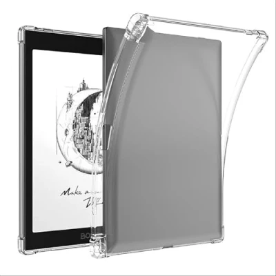 Bild av GIOPUEY Fodral för Boox Tab Mini C 7.8, mjuk TPU baksida, tunt fodral, airbagskydd, kompatibelt med transparent