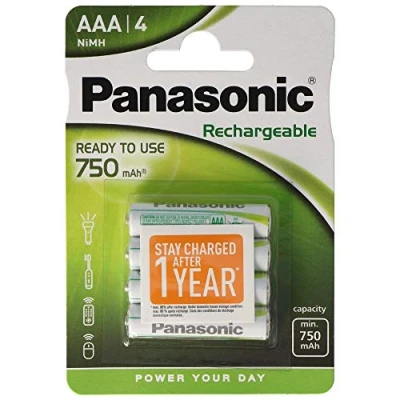 Bild av Panasonic EVOLTA (ready to use) Stay Charged Akku Ni MH Micro (AAA) 1,2V 800mA