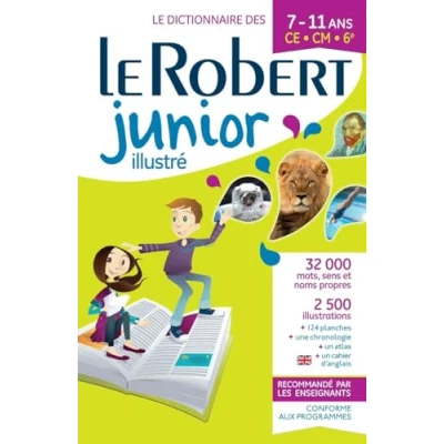 Bild av Dictionnaire Le Robert junior illustré 7/11 ans CE CM 6e