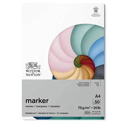 Bild av Winsor &amp; Newton marker Markörpapper, Vit, A4 x 50 stycken