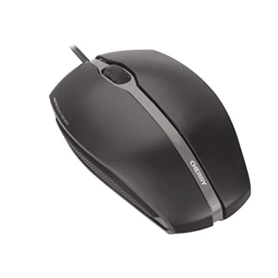 Bild av CHERRY GENTIX SILENT, trådbunden mus, tyst designmus utan klick, perfekt ergonomi, exakt sensor, svart