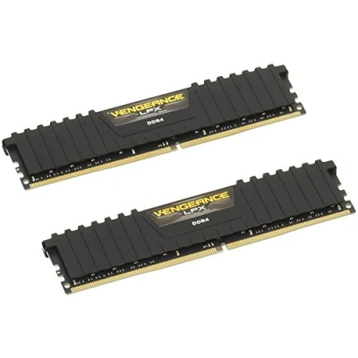 Bild av Corsair CMK32GX4M2A2133C13 Vengeance LPX 32GB (2x16GB) DDR4 2133Mhz C13 XMP 2.0 High Performance Desktop Memory Kit, Black