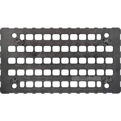 Bild av Peli 1535MP Molle panel med tekniken EZ Click, tillbehör för väskan Air 1535, avtagbar lockorganiserare flera användningsområden att fästa fickor, färg: svart