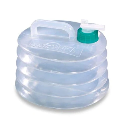 Bild av Tatonka Fällbar behållare 5 l vattenbehållare med minimal förpackningsstorlek och vikt liter volym (24 x 6 cm)