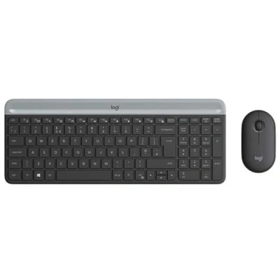 Bild av Logitech 920 009188 Trådlöst Tangentbord och Mus, Svart, En Storlek