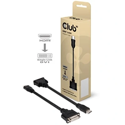 Bild av Club3D CAC HMD DFD HDMI till DVI D enkel länk passiveradapter